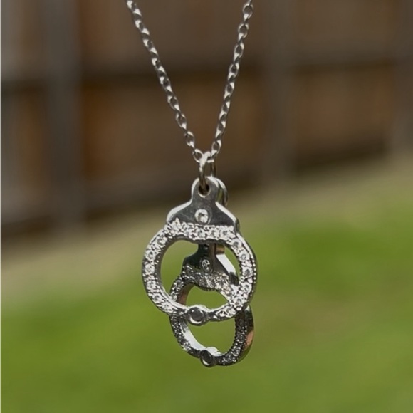 Lizzie Scheck Jewelry - Lizzie Scheck Pave Diamond Handcuff Necklace